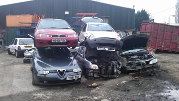 Scrap Cars Bought in Manchester